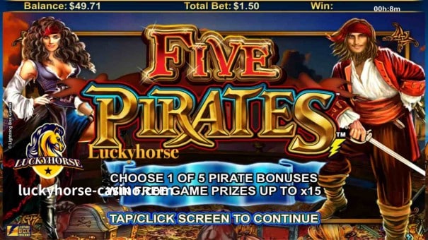Ang Five Pirates ay isa sa mga online slot na espesyal na iniakma para sa mga seryosong manlalaro